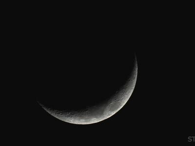 Waxing crescent March 2020