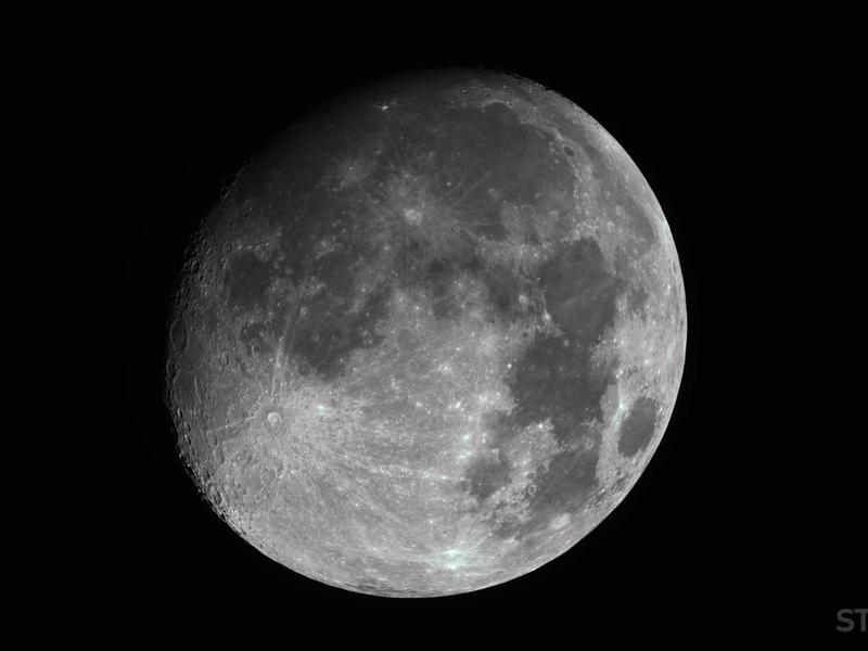 Luna Creciente Gibosa de Marzo 2020
