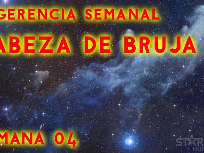 Sugerencias semanales - Nebulosa Cabeza de Bruja - Semana 04 2022