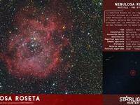 Rosette Nebula infography