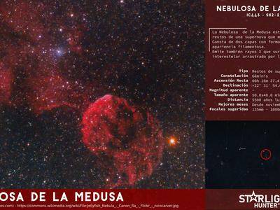 Infografía Nebulosa de la Medusa
