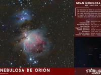 Infografía Nebulosa de Orión